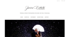 Desktop Screenshot of janinecollettephotography.com